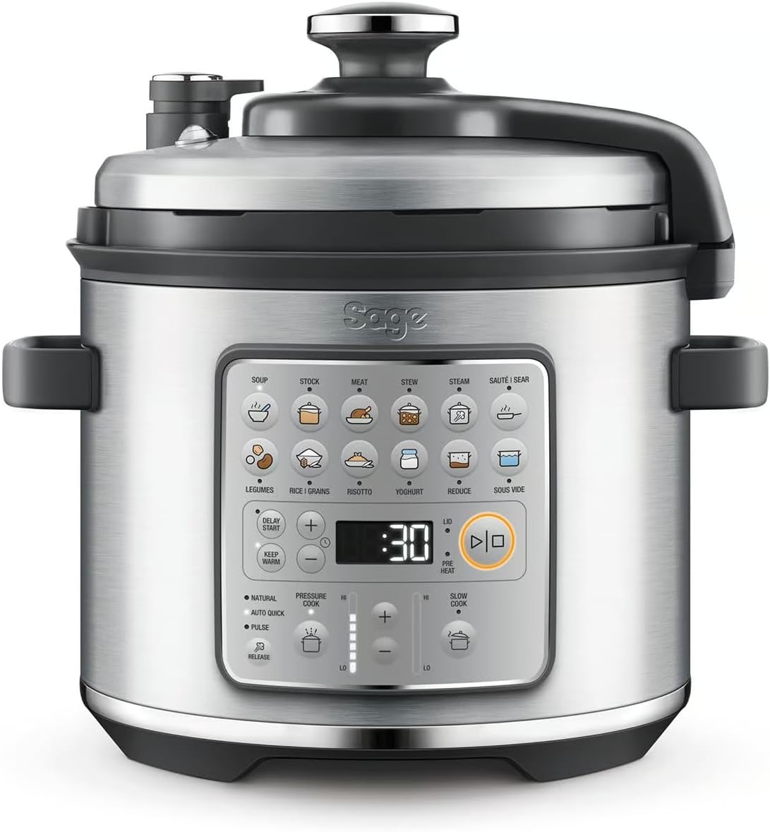 Sage The Fast Slow Go - Multicooker Acciaio Inox
