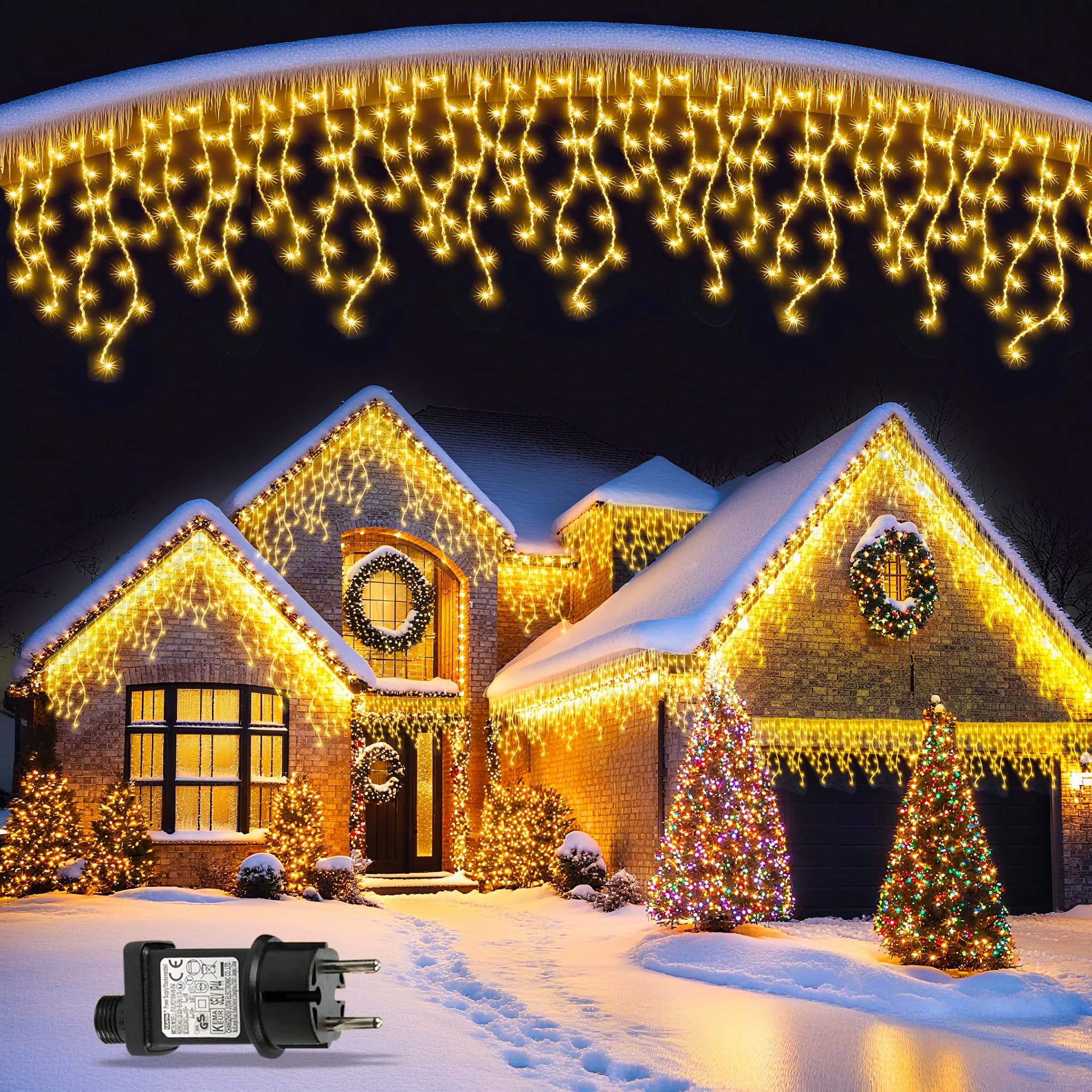 Blofun LED Esterni 20M 720 Luci Natalizie Bianco Caldo