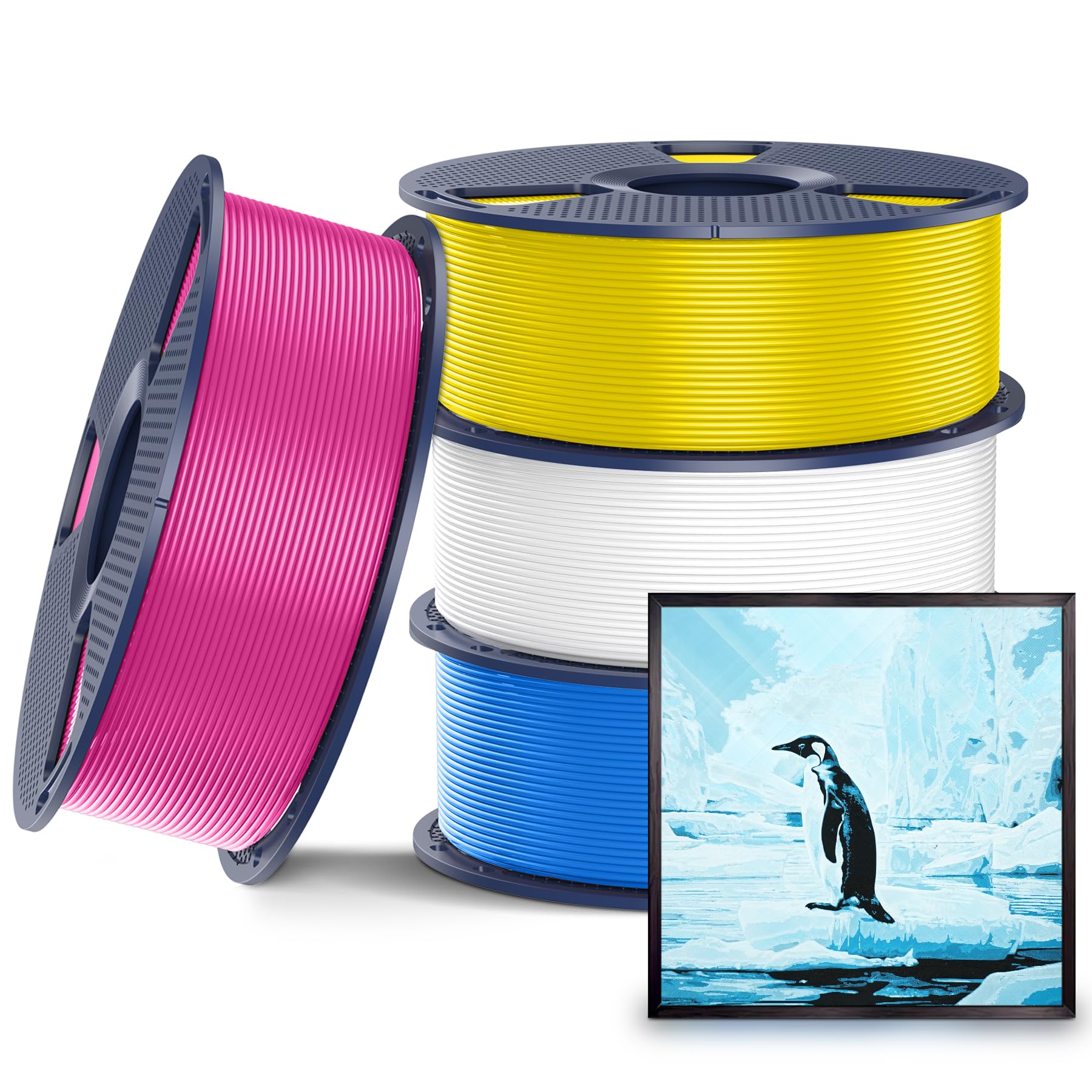 Sunlu Filamento PLA Opaco High Speed 4KG per Stampa 3D