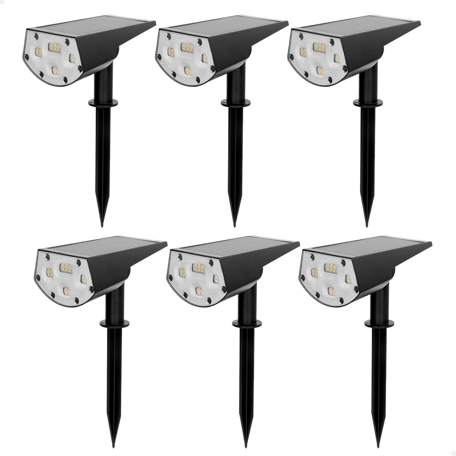 Aktive 85496 Fari Solari a LED 2 in 1 (6 pezzi) - immagine 1