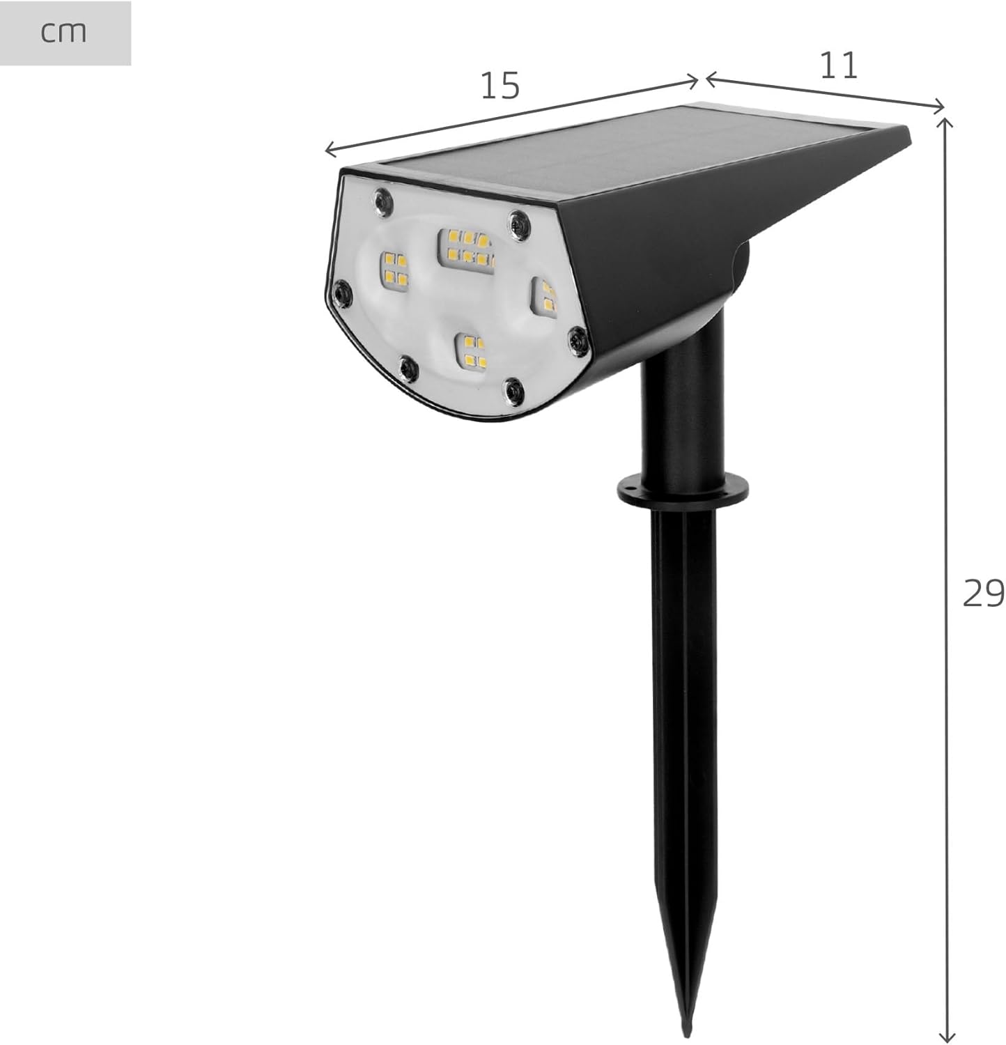 Aktive 85496 Fari Solari a LED 2 in 1 (6 pezzi) - immagine 4