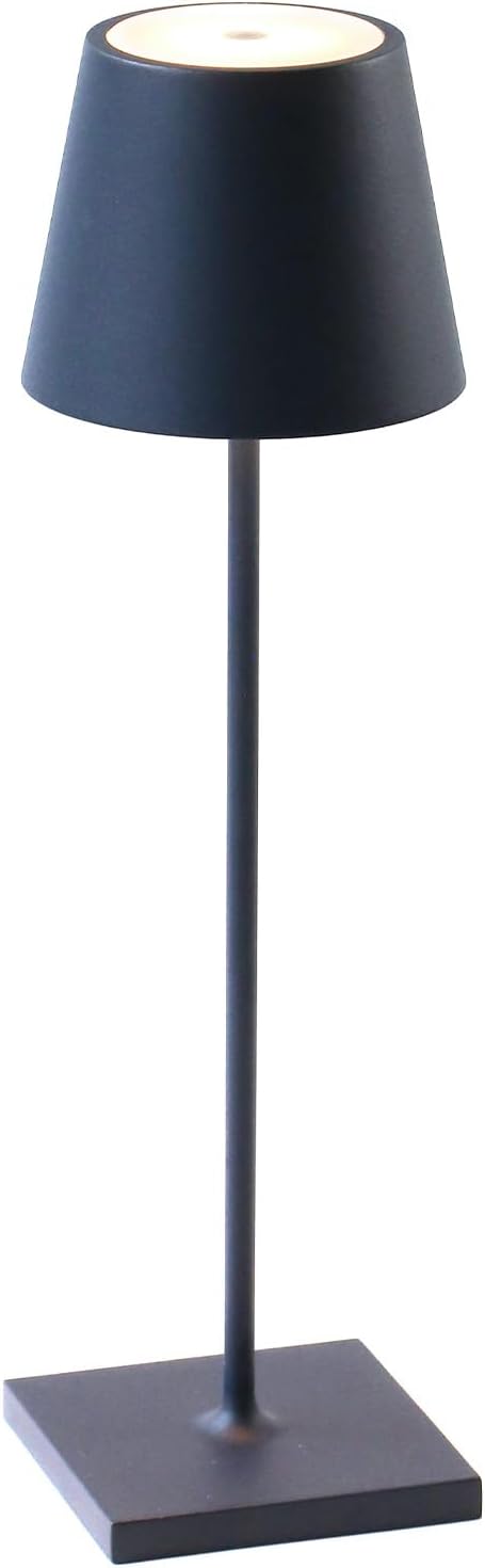 Zafferano Poldina Pro - Lampada da Tavolo Ricaricabile