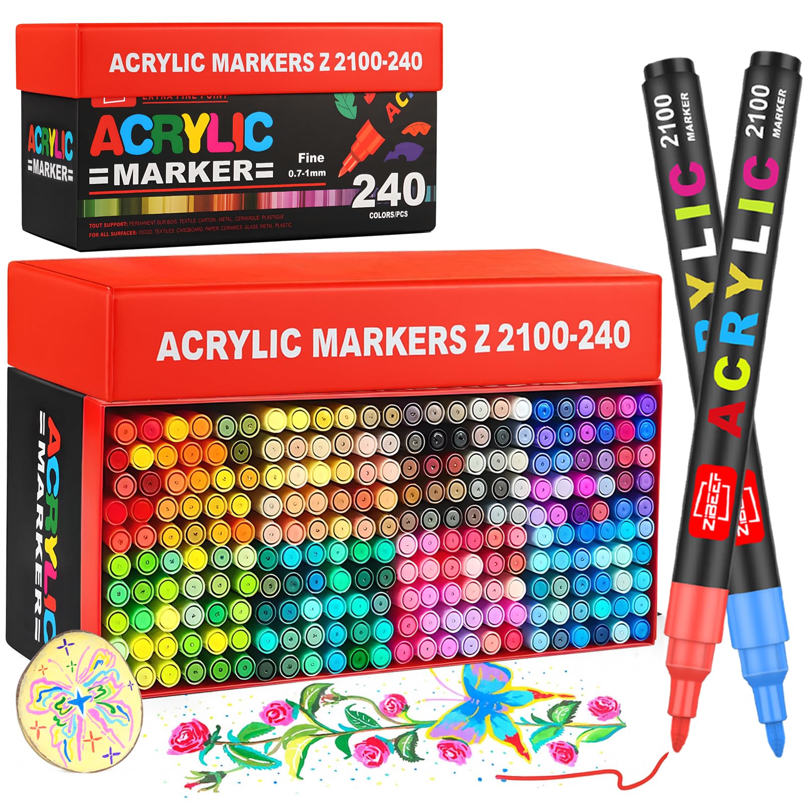 Laconile Acrylic Paint Markers - Pennarelli Acrilici 240