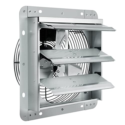 Vevor Ventilatore di Scarico Serranda 254mm 1400 Giri/min