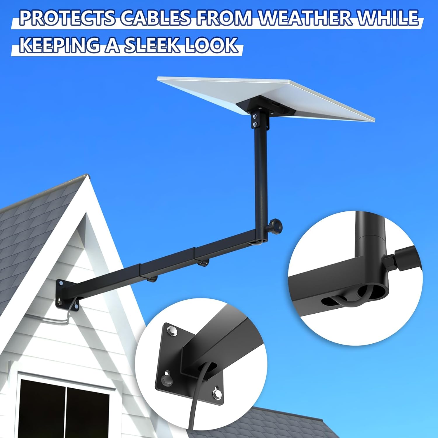 Supporto Prolunga Starlink Gen 3 con Adattatore - immagine 6