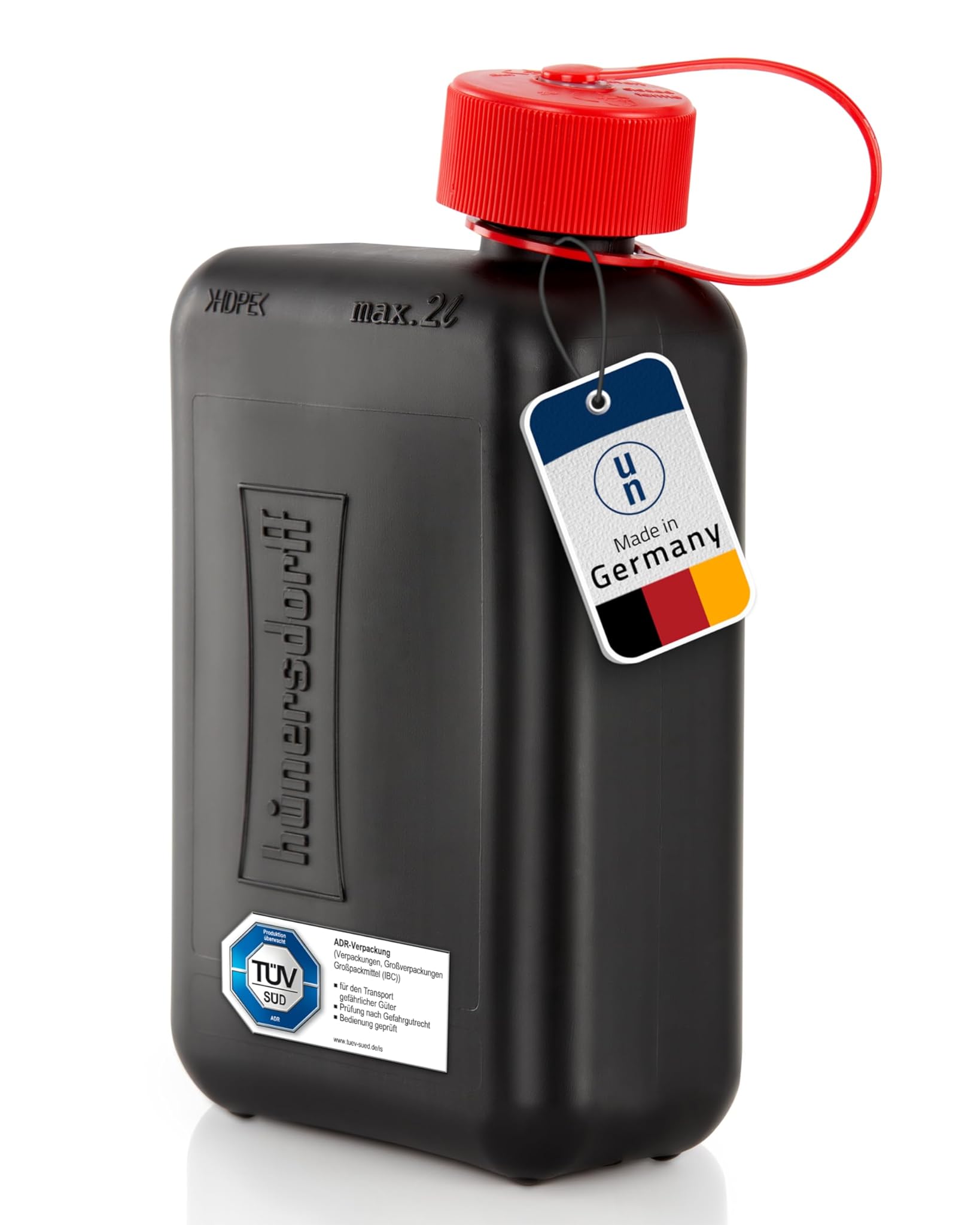 Hünersdorff Tanica Carburante Standard 2L, Nero