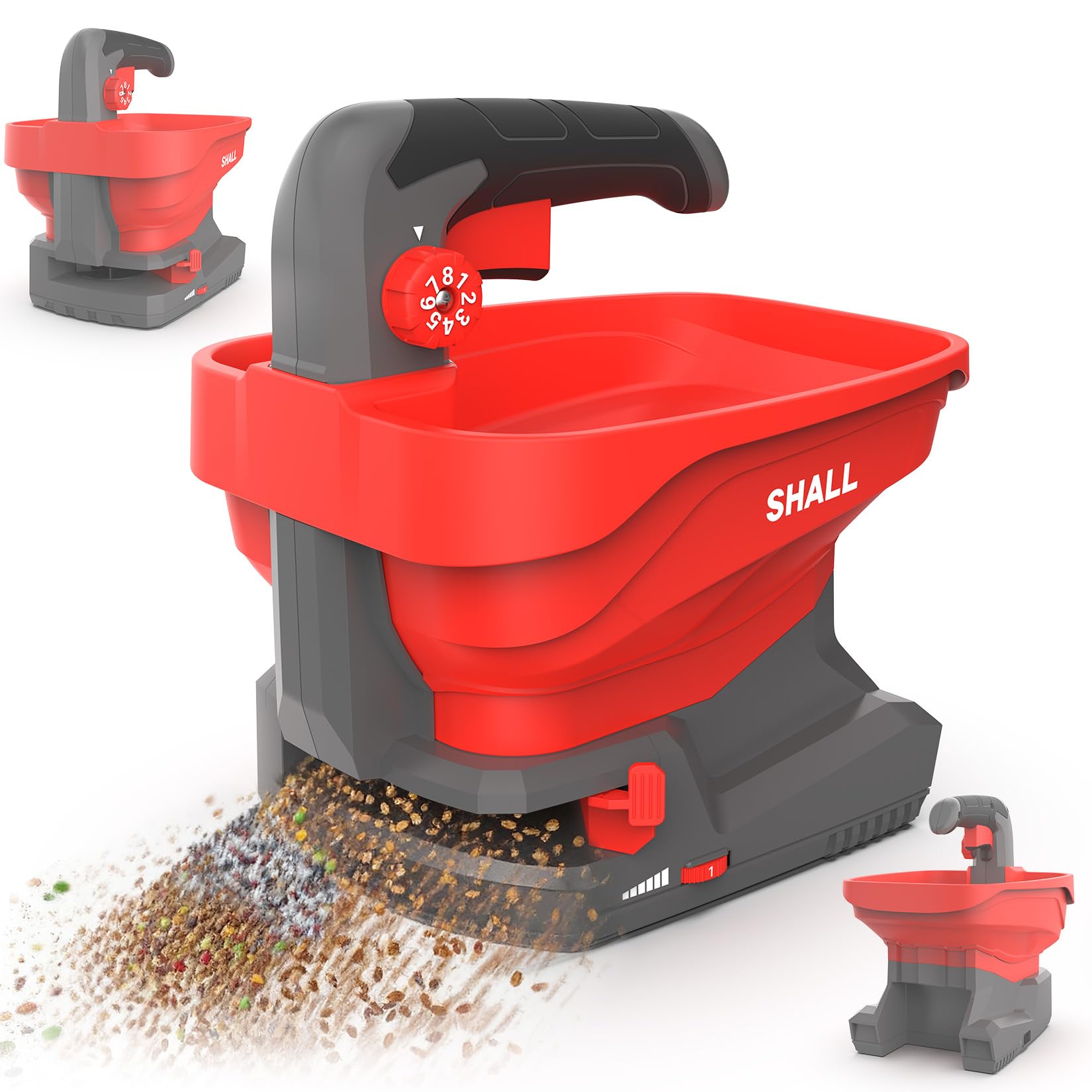 SHALL Seminatrice Universale Elettrica 7,2V Ricaricabile