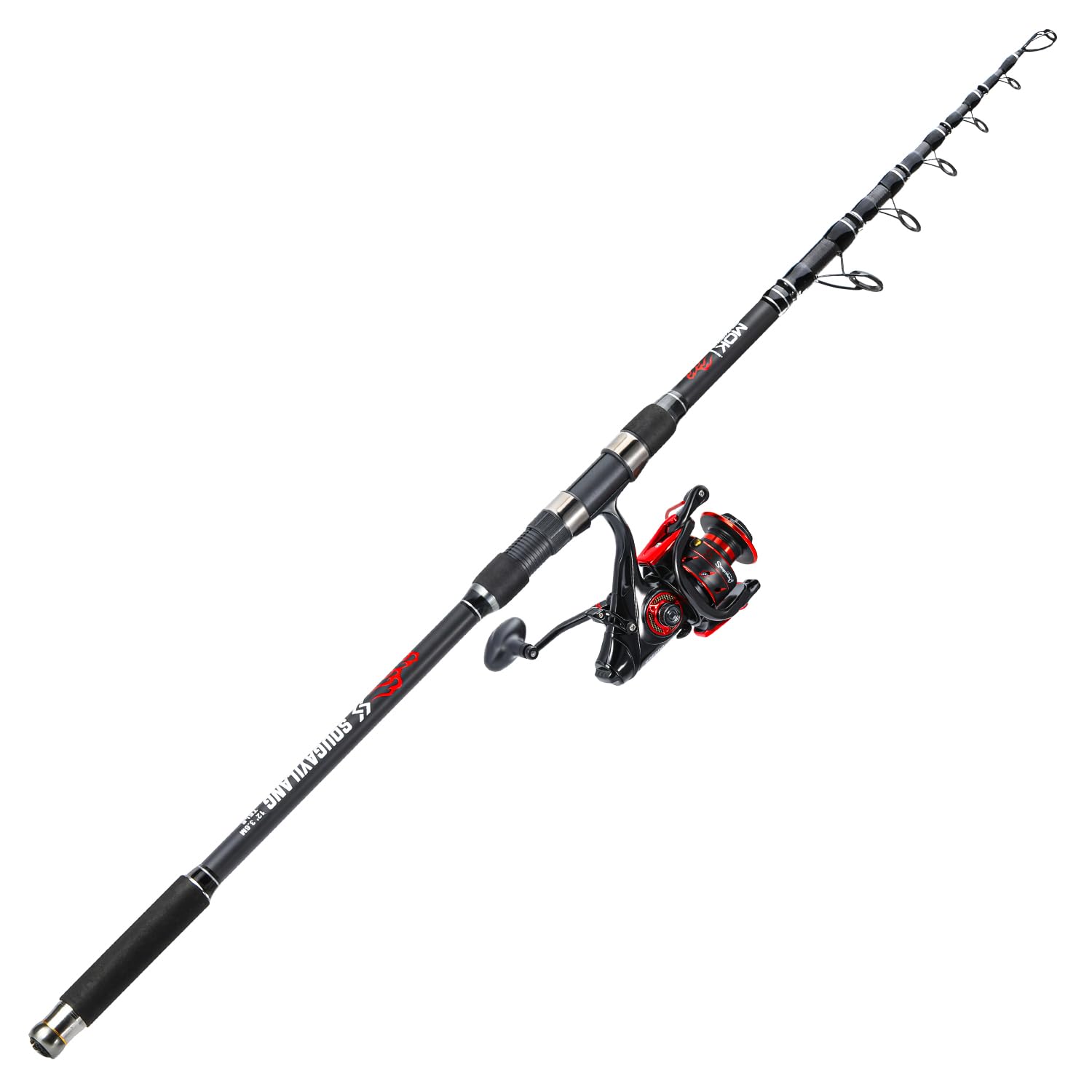 Sougayilang Set Canna e Mulinello da Pesca Telescopica