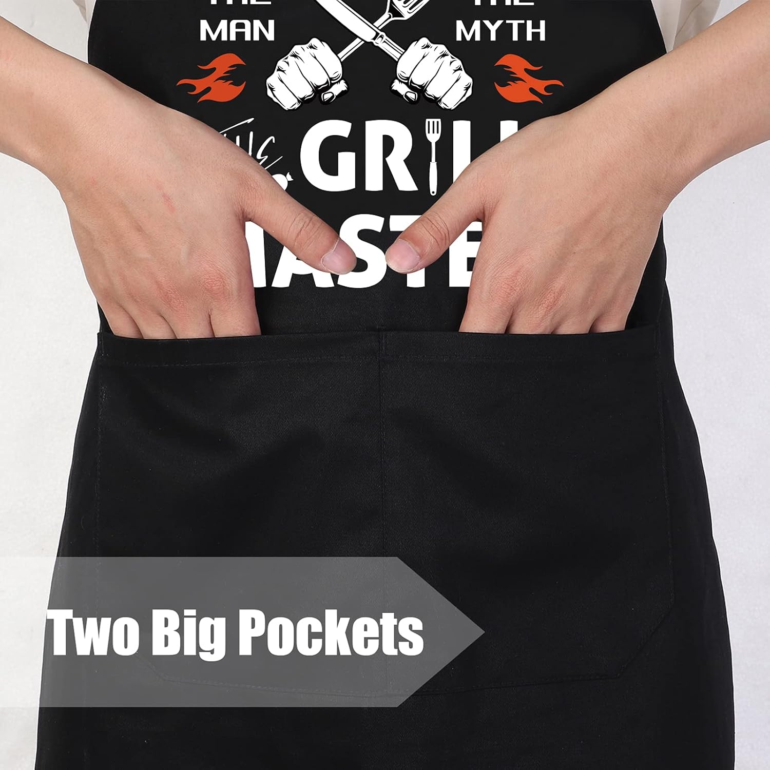 SOSPIRO Grembiule da Cucina e Barbecue Regolabile - immagine 6