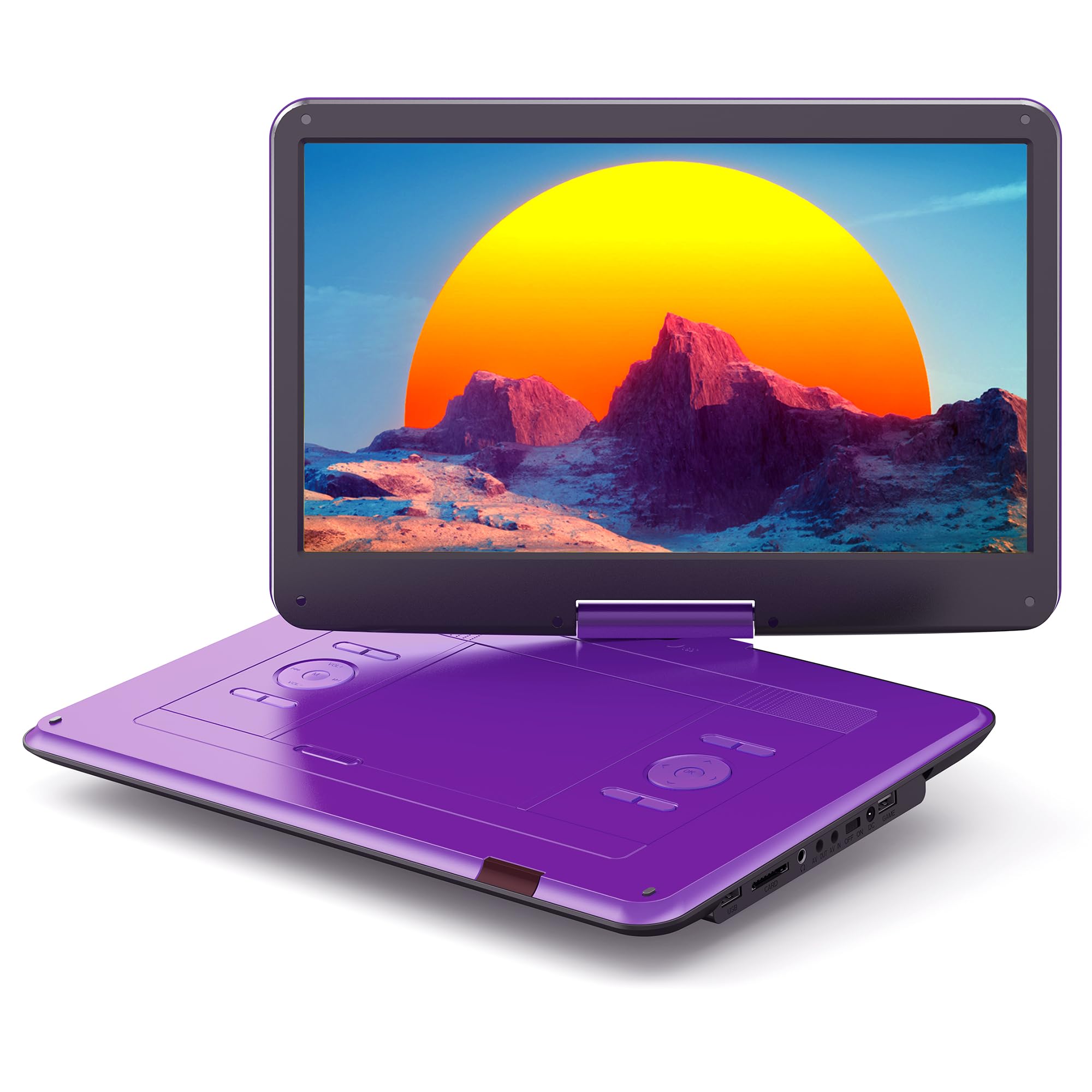 Wolfang Lettore DVD portatile 17,5'' HD 15,6'' Viola