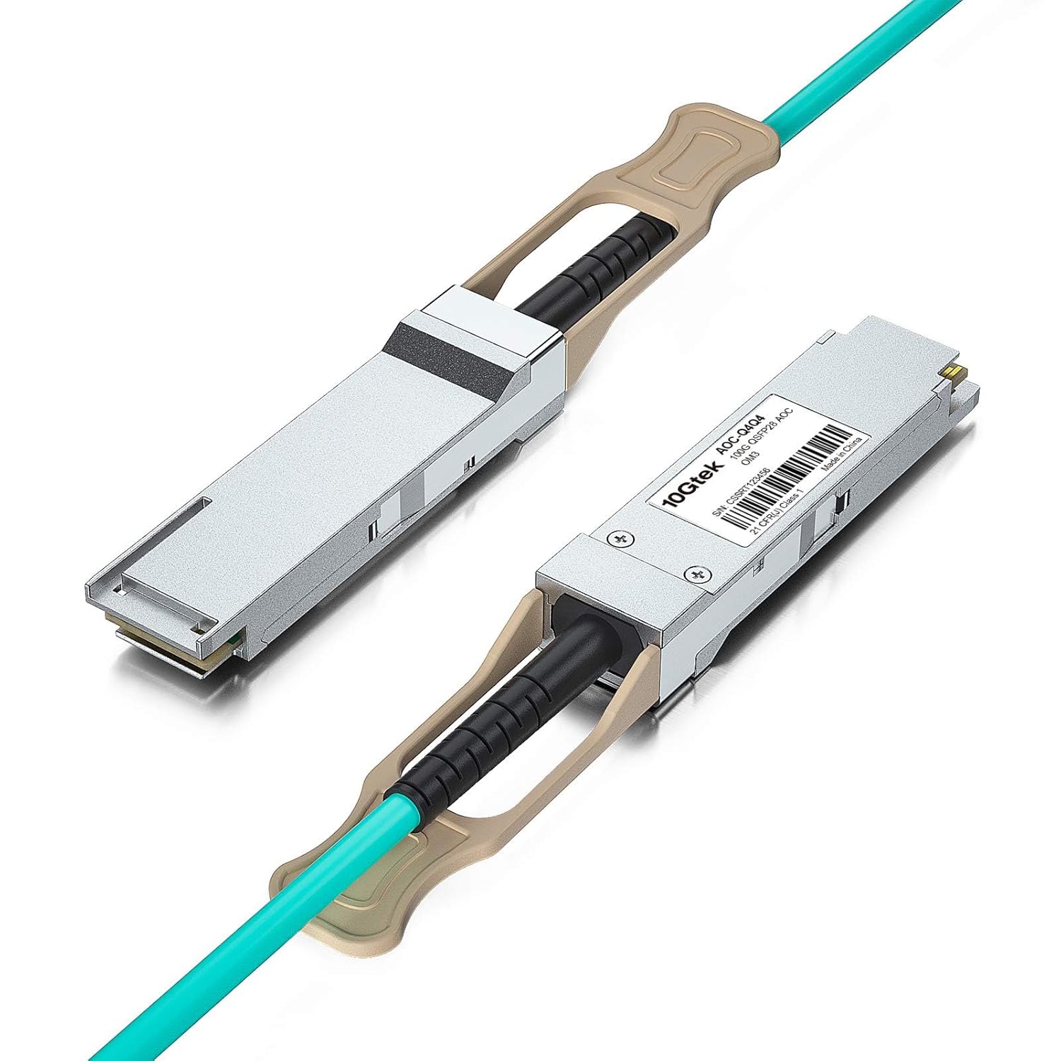 100G QSFP28 Active Optical Cable - 10-Meter - immagine 2