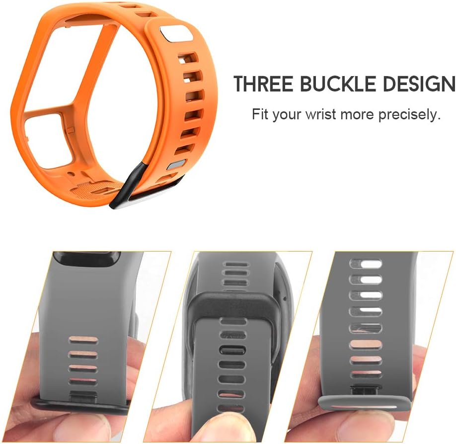 NotoCity Cinturino in Silicone Compatibile Tomtom Smartwatch - immagine 3