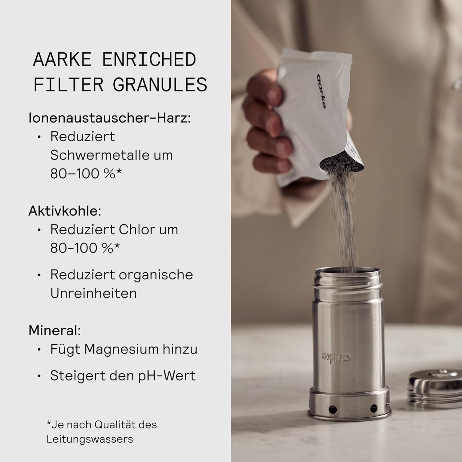 aarke 3 Sacche Ricarica Filtro Enriched per Acqua - immagine 6