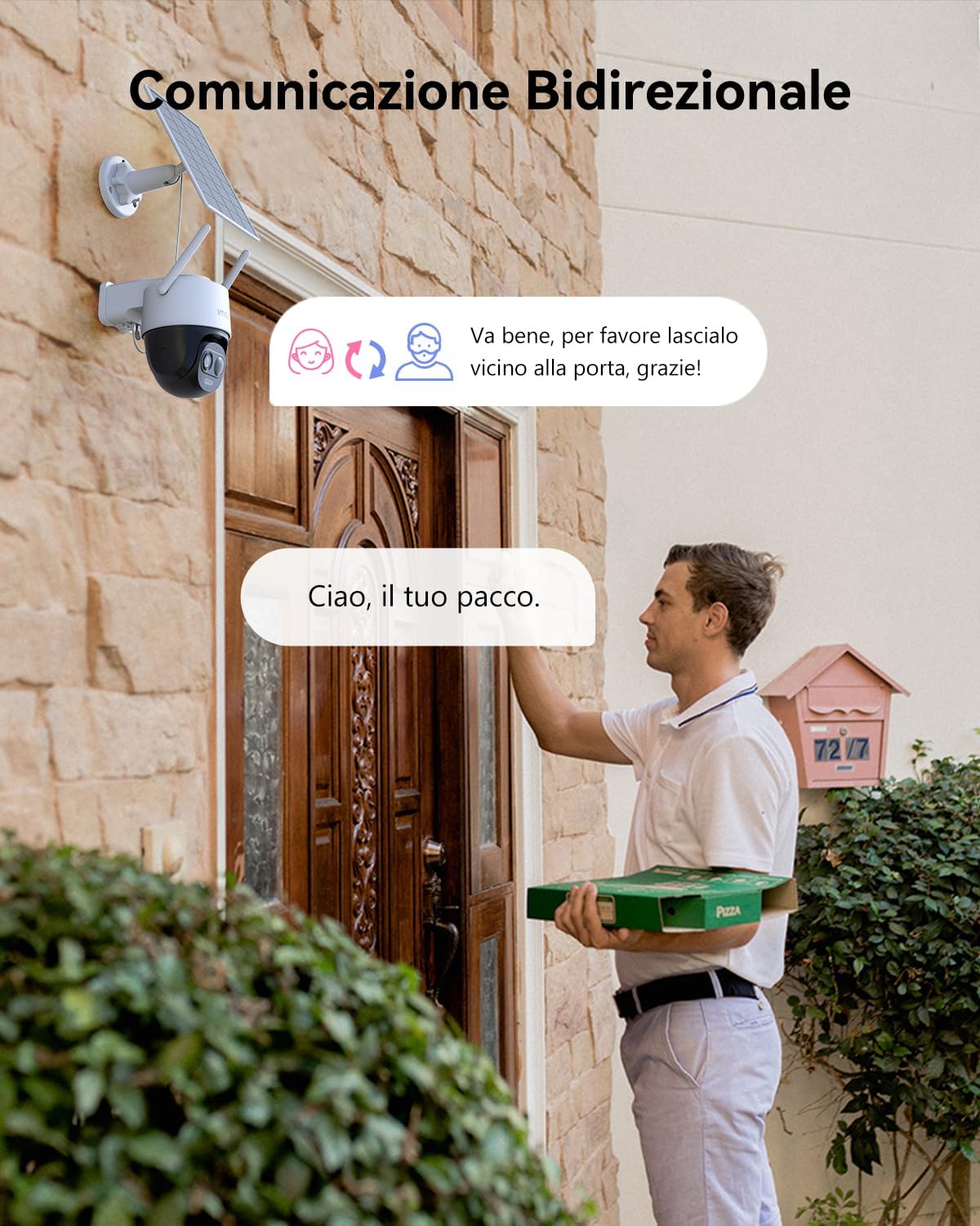 Imou - Telecamera WiFi Esterno 5MP con Pannello Solare - immagine 7