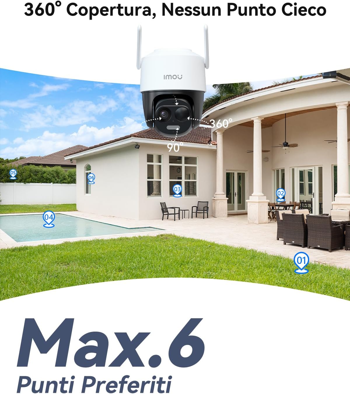 Imou - Telecamera WiFi Esterno 5MP con Pannello Solare - immagine 8