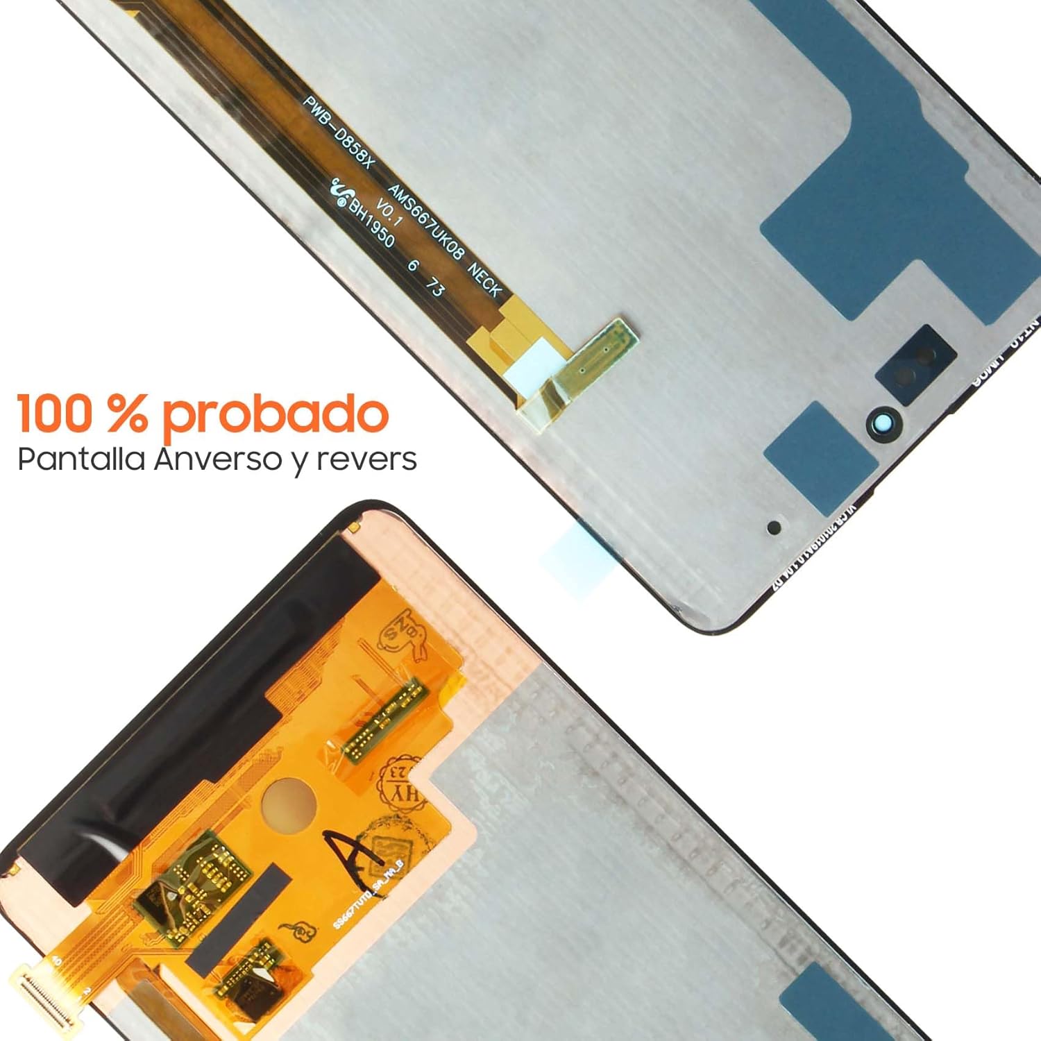 AGCUT Schermo OLED per Samsung Galaxy Note 10 Lite, Nero - immagine 5