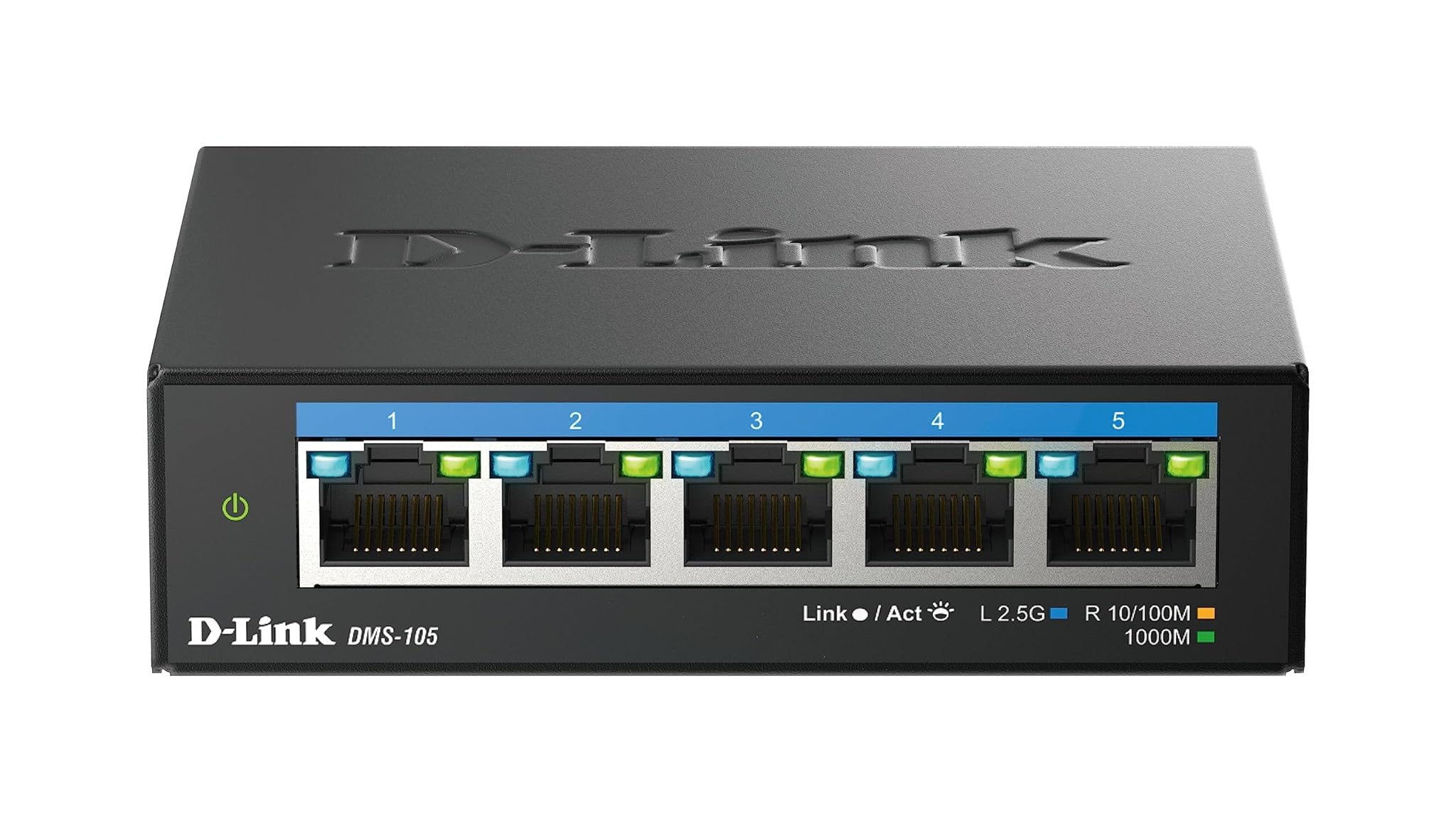 D-link DMS-105 Switch Multi-Gigabit 5 Porte 2.5G