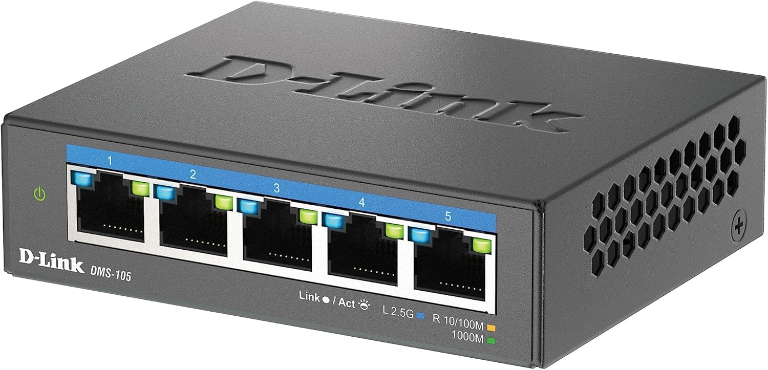 D-link DMS-105 Switch Multi-Gigabit 5 Porte 2.5G - immagine 2