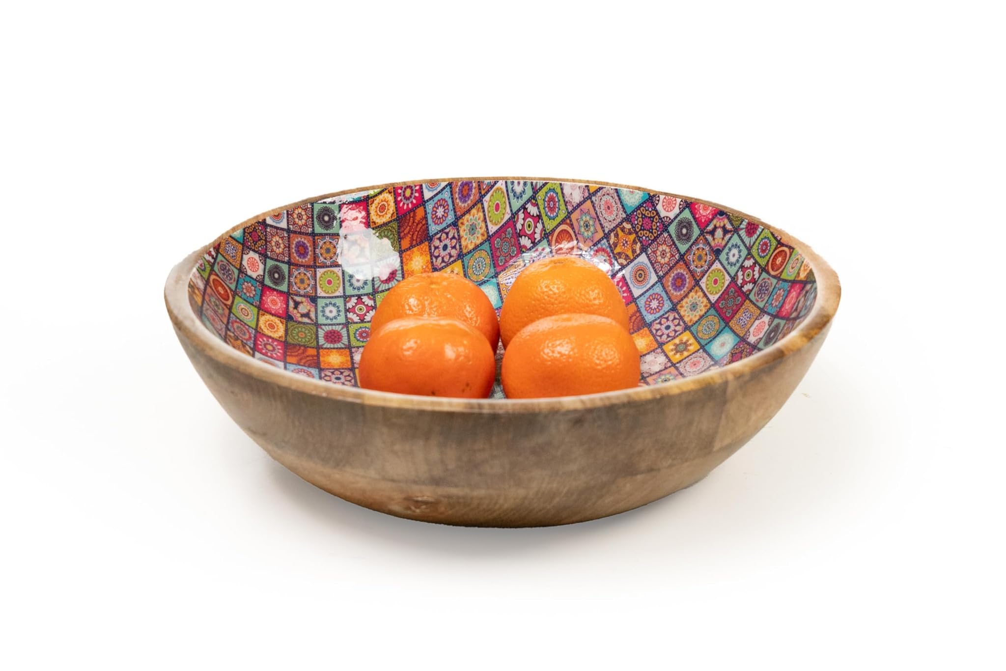 BOWL MADERA LACADA COLORES