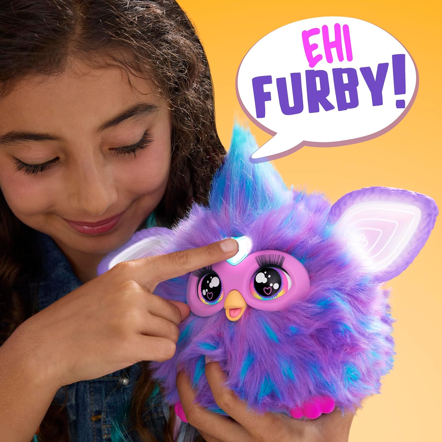 Hasbro Furby Viola - Peluche Elettronico - immagine 3