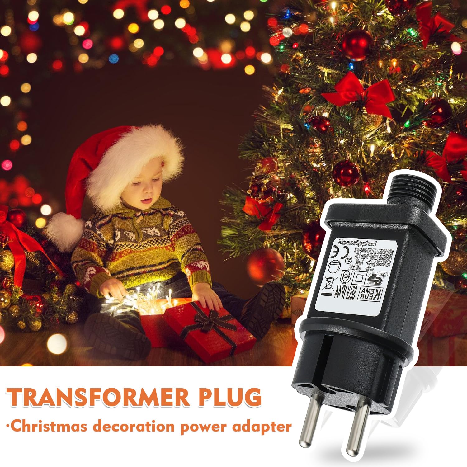 Spina Trasformatore IP44 31V 9W per Luci Natale (2 Pezzi) - immagine 6