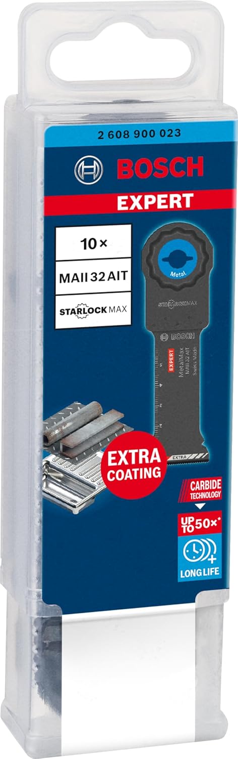 Bosch Professional 10x Lame Expert MetalMax MAII 32 AIT - immagine 2