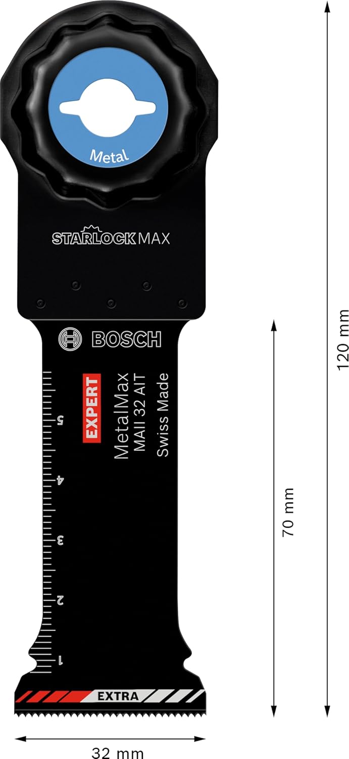 Bosch Professional 10x Lame Expert MetalMax MAII 32 AIT - immagine 3