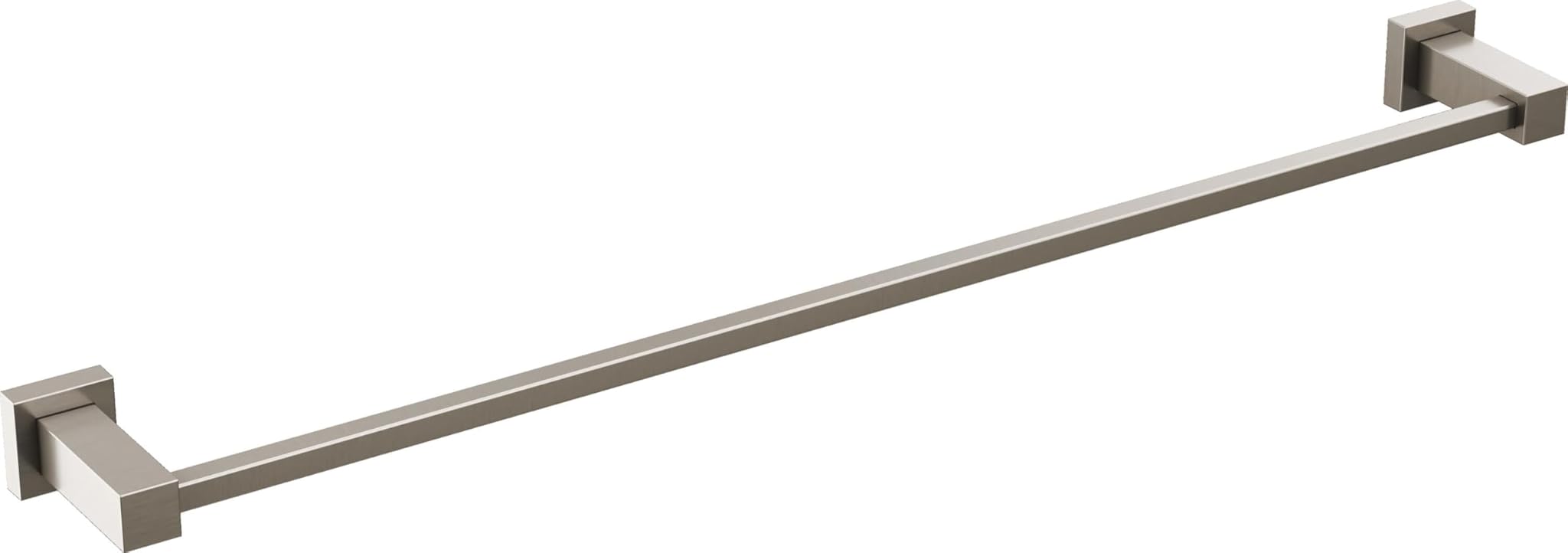 Delta Faucet Velum 24 Inch Single Towel Bar, Nichel Spazzolato Bagno Porta Asciugamani, Portasciugamani da parete, Gancio Portasciugamani, Acciaio IAO20824-SS