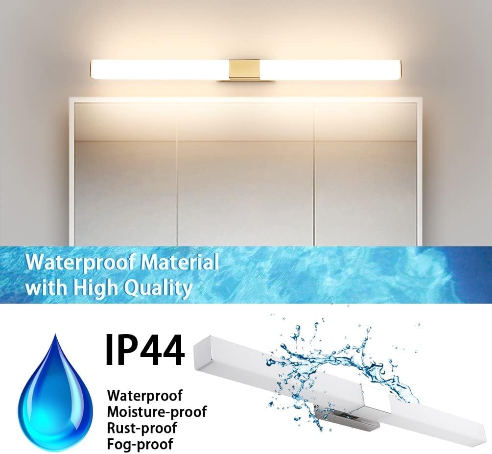 Klighten Lampada da Specchio per Bagno LED 80cm 16W - immagine 4