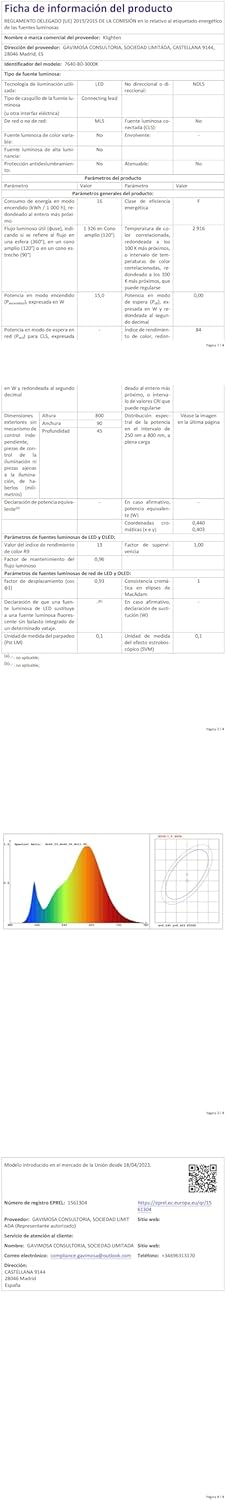 Klighten Lampada da Specchio per Bagno LED 80cm 16W - immagine 9