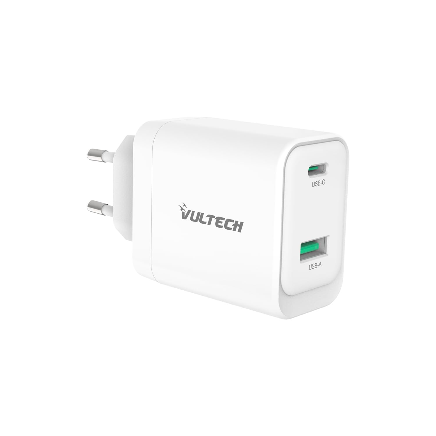 Vultech CC45-1C1A - Caricatore Universale 45W GaN USB, Bianco