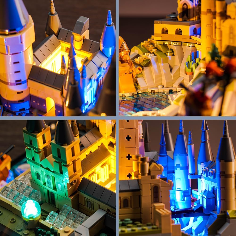 Music Version - Kit Luci a LED per Lego Hogwarts 76419 - immagine 4