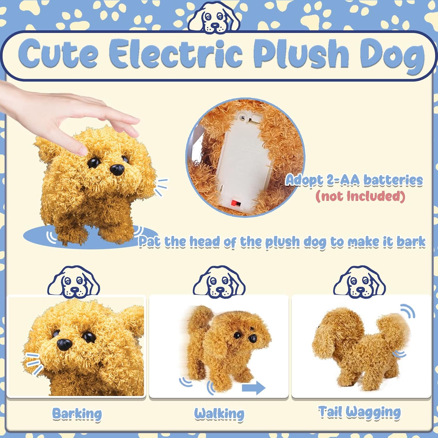 STAY GENT Peluche Robot Cane con Valigetta Dottore 12Pz - immagine 2