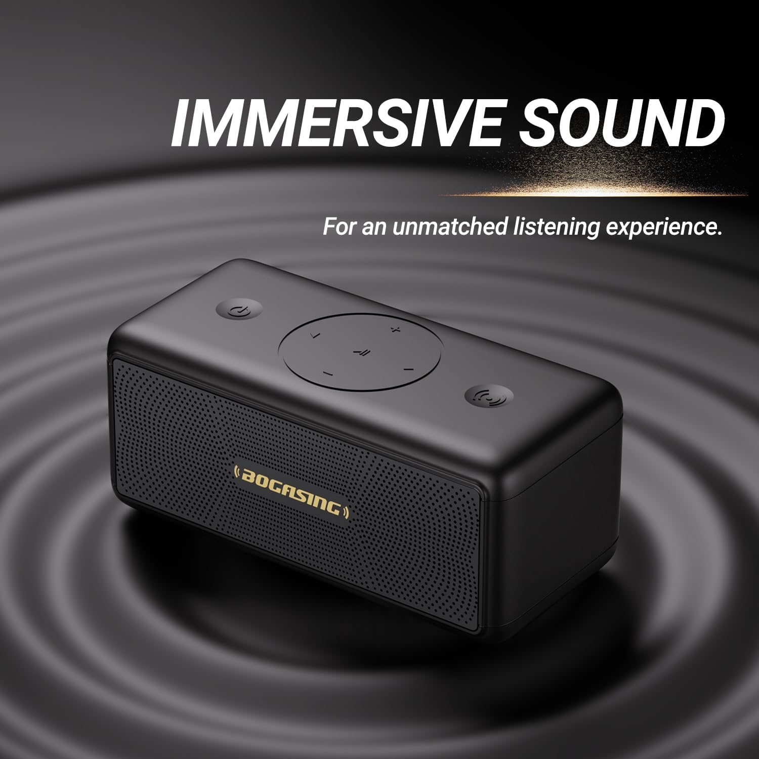 Bogasing Cassa Bluetooth Potente M5 40W, Nero - immagine 6