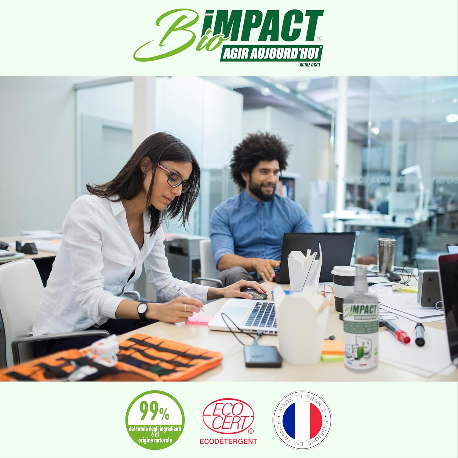 Spray Detergente Naturale per Schermi TV, PC, Occhiali - immagine 5