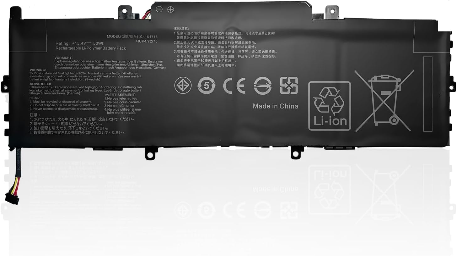 7xinbox Batteria C41N1715 15.4V 50Wh per Asus Zenbook 13