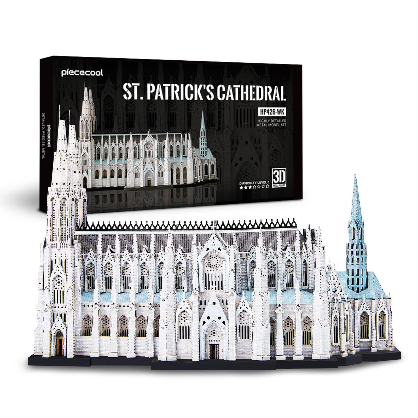 Piececool Metal Puzzle 3D Cattedrale di San Patrizio