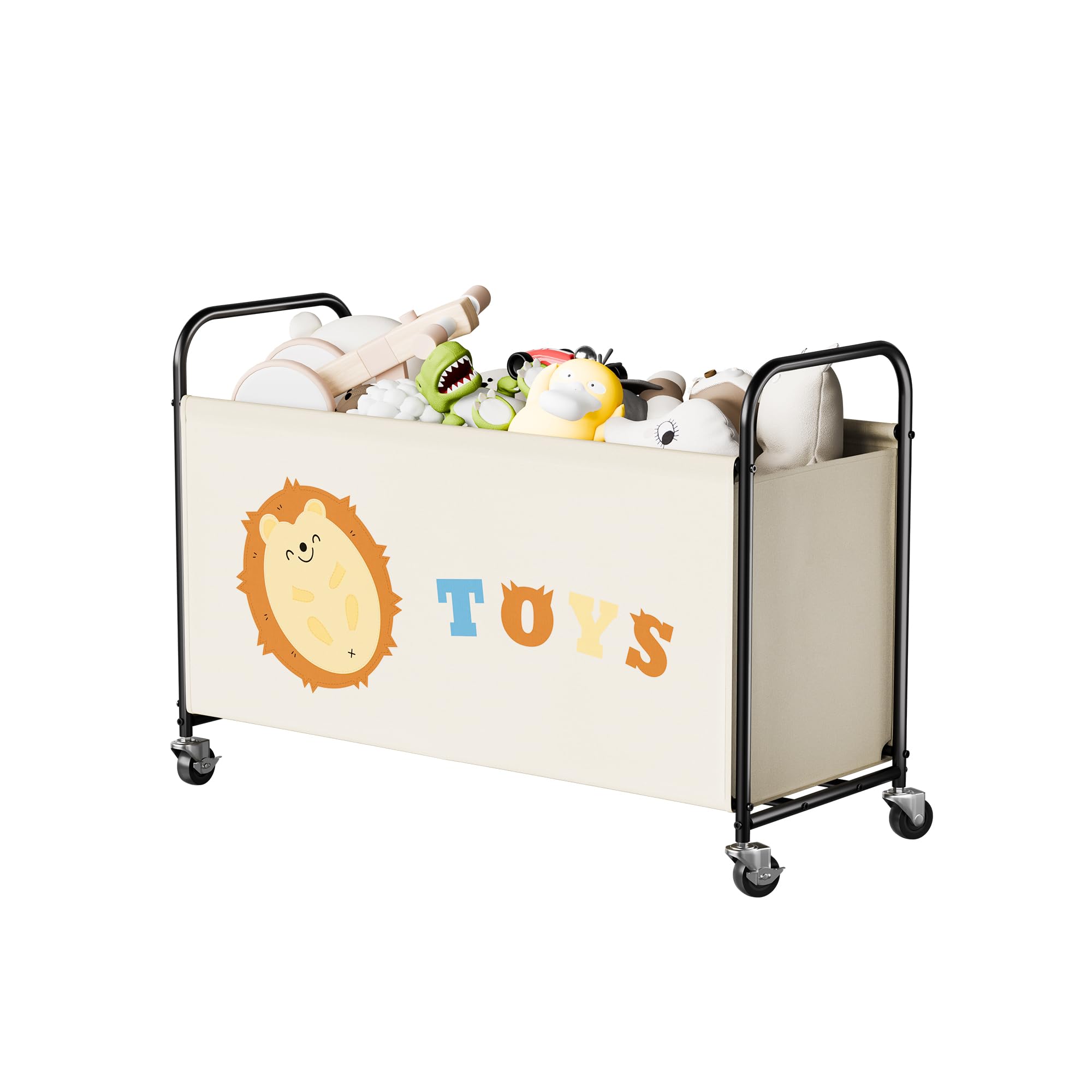 Granny Says Scatola Giocattoli con Ruote 135L, Beige