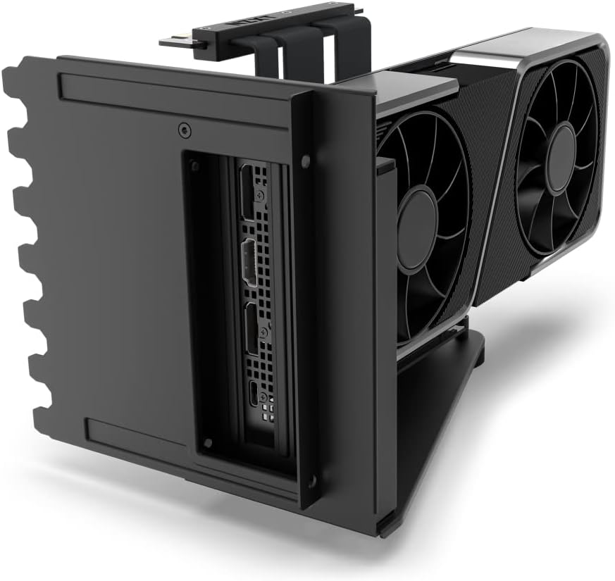Nzxt Vertical GPU Mounting Kit - Cavo Riser PCIe 4.0x16, Nero | Velz