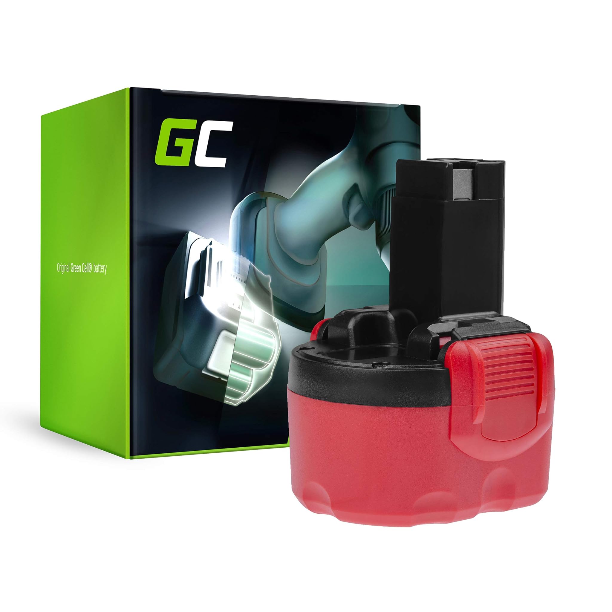 GC® Batteria di Ricambio 2Ah 9.6V NI-MH