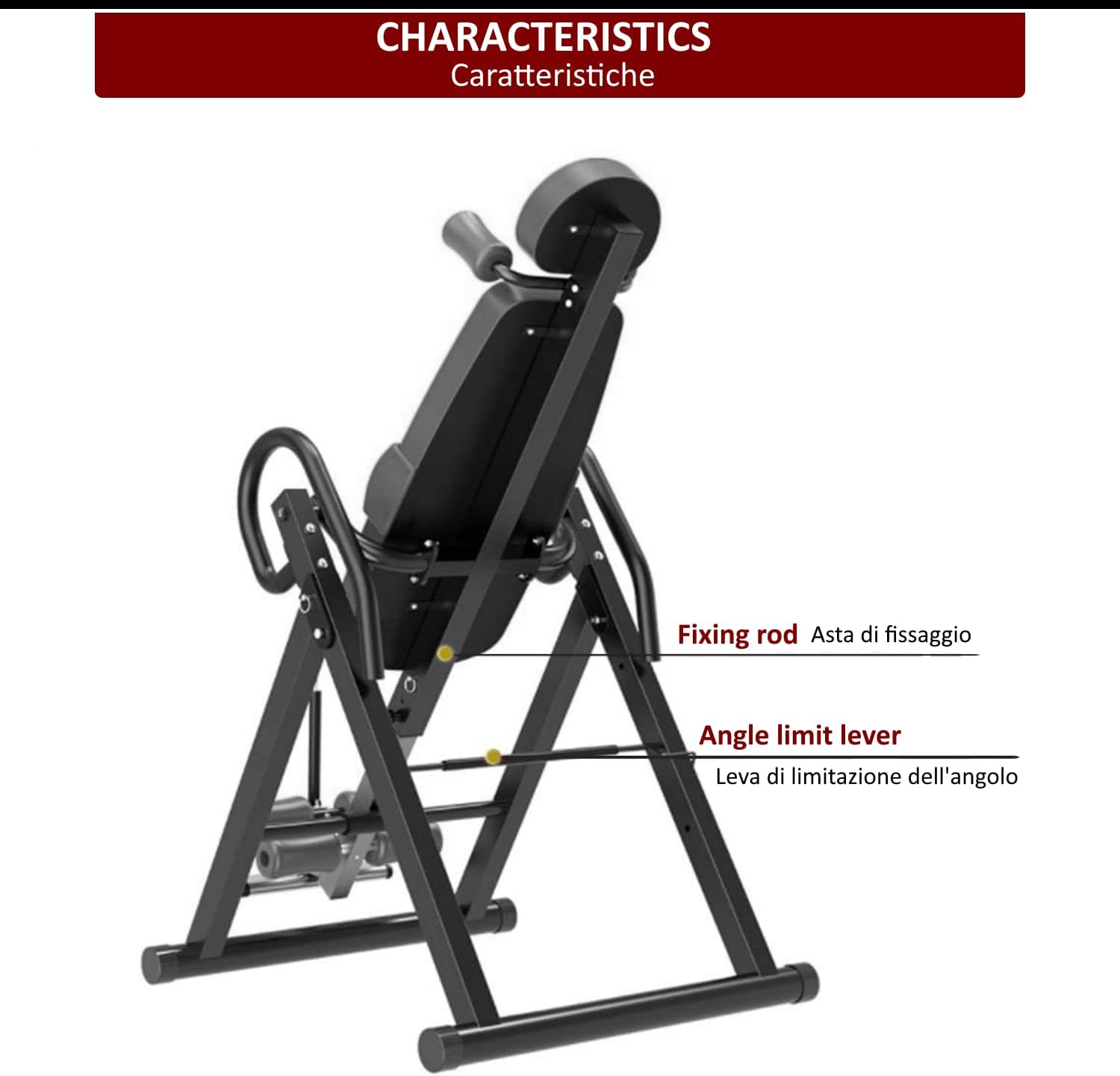 Panca a Inversione Imbottita Antigravitazionale - immagine 4
