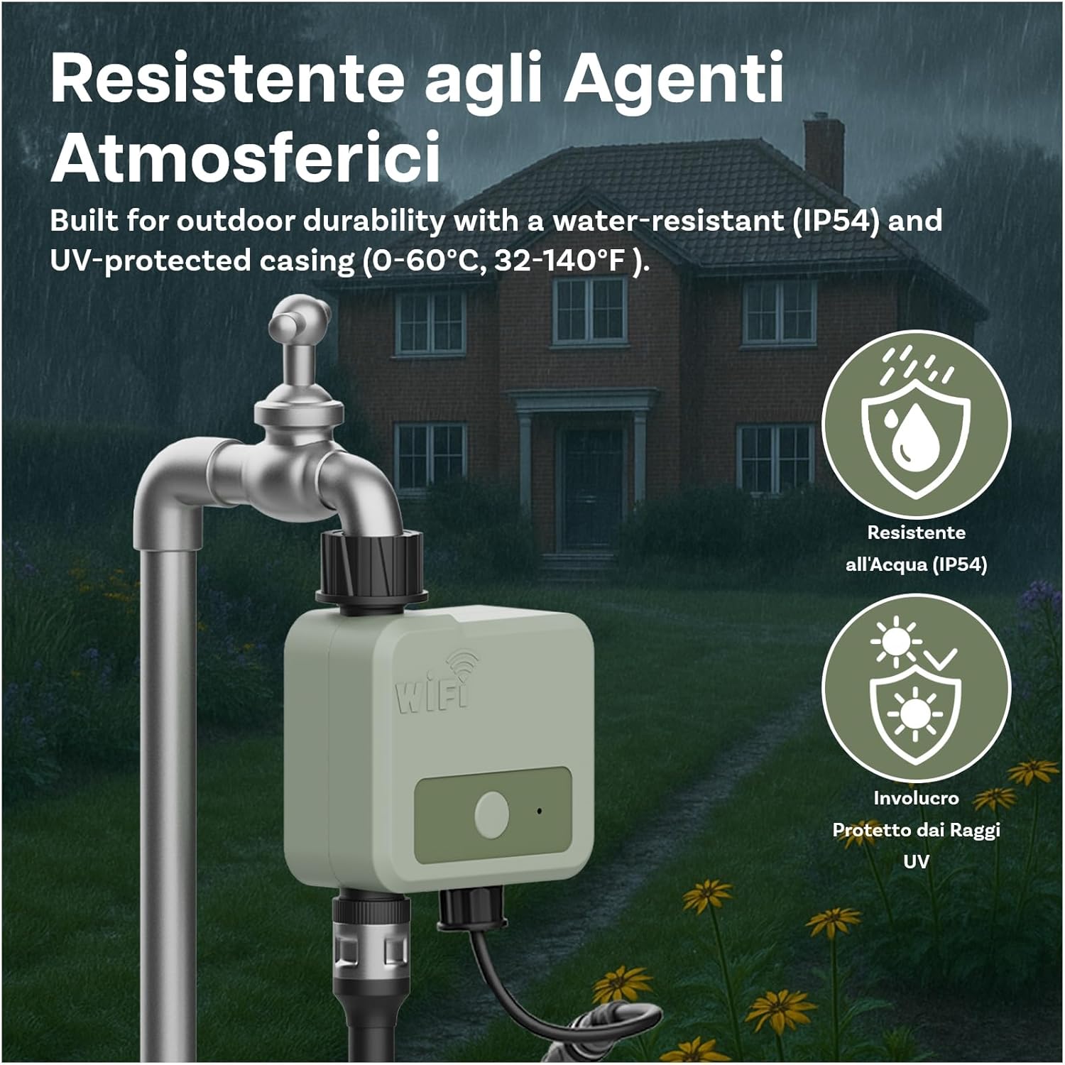 Mmobiel Timer Irrigazione WiFi Smart Solare & USB - immagine 7