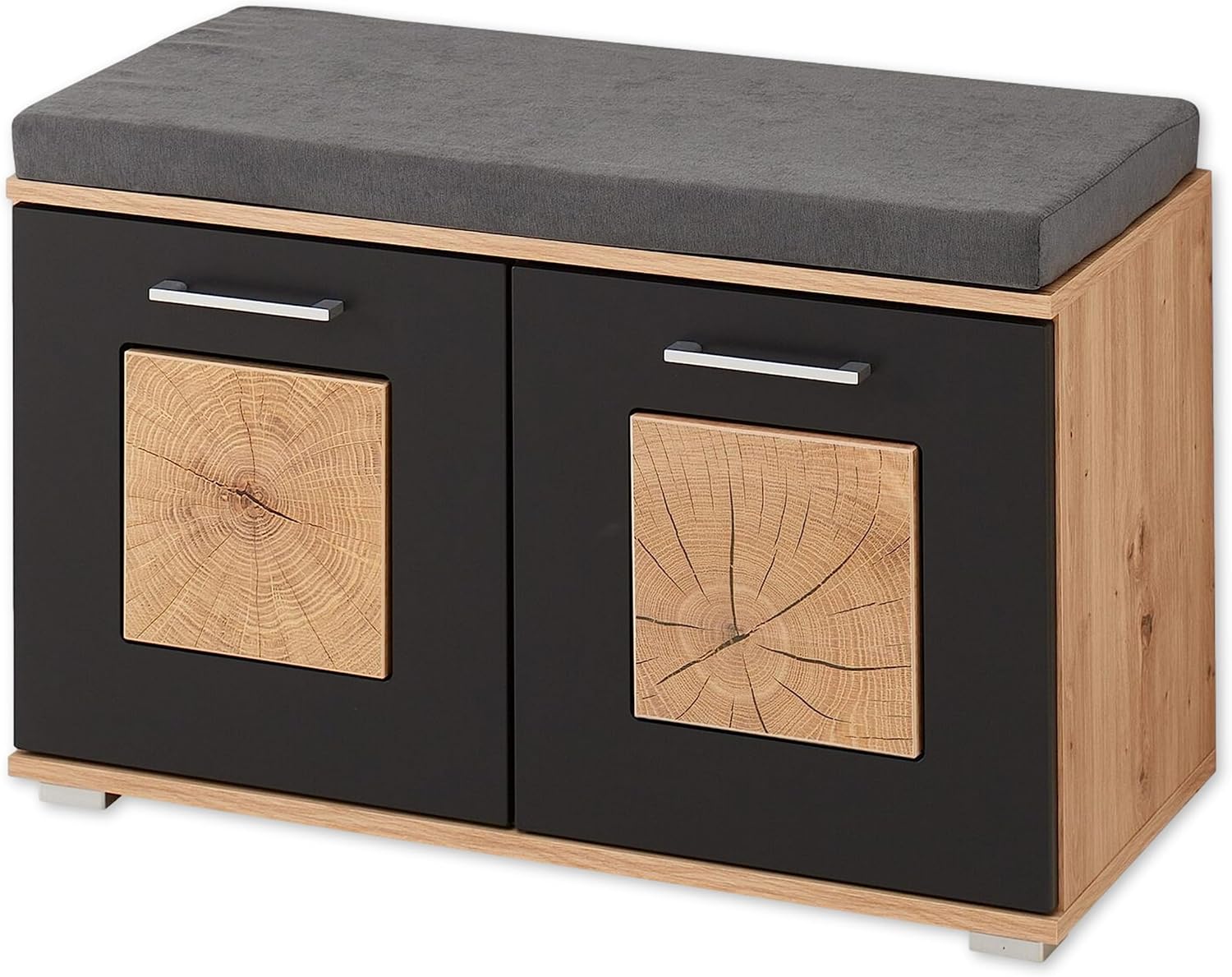 Stella Trading Fun Scarpiera con Seduta, Effetto Rovere