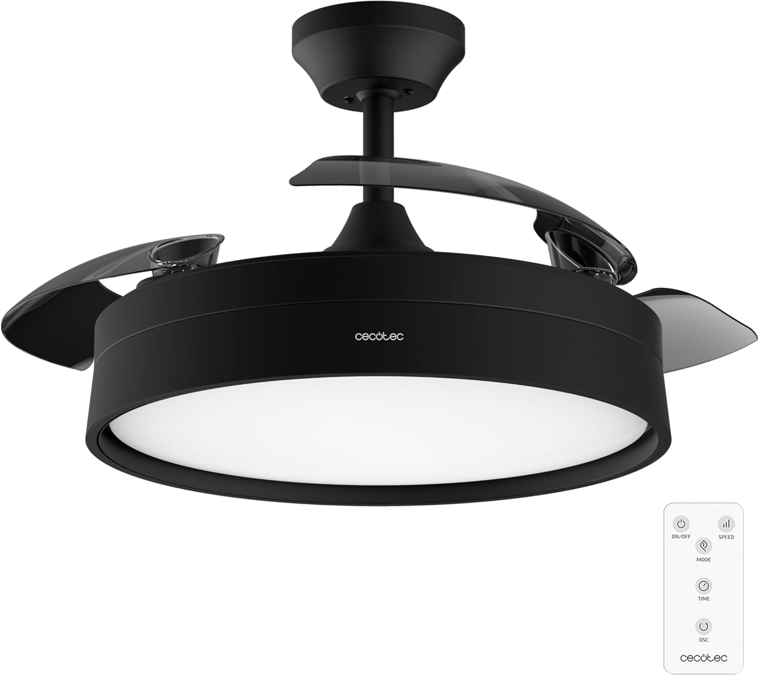 Cecotec Ventilatore Soffitto Energysilence Aero 4200 Invisible Black - immagine 1