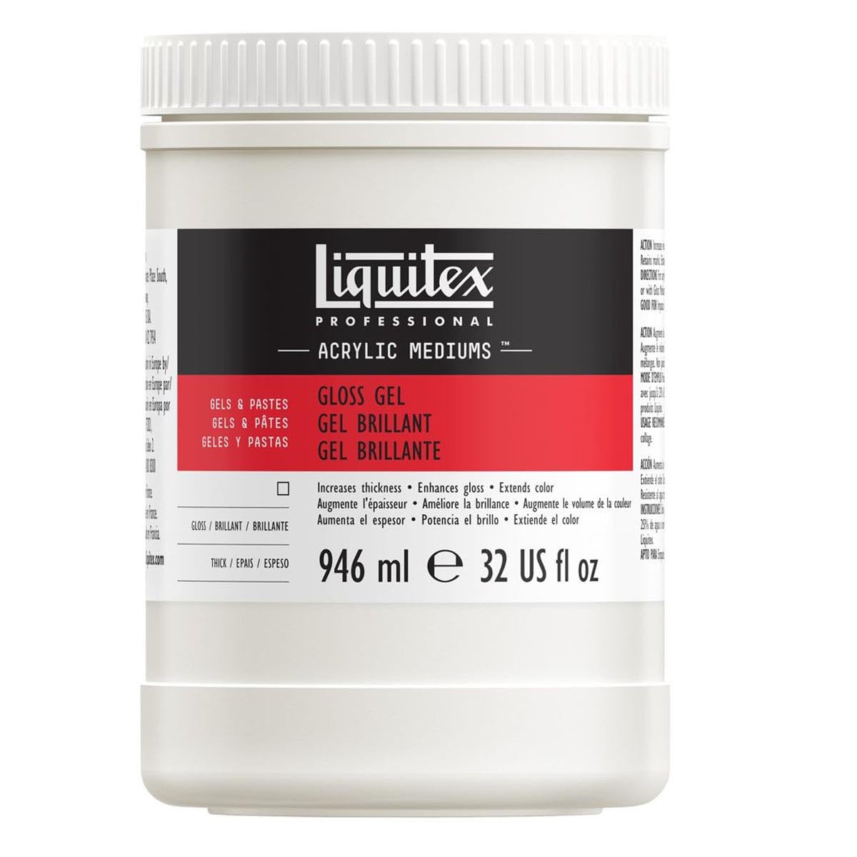 Liquitex Medium Gel Luccicante 946 ml - Gloss Gel