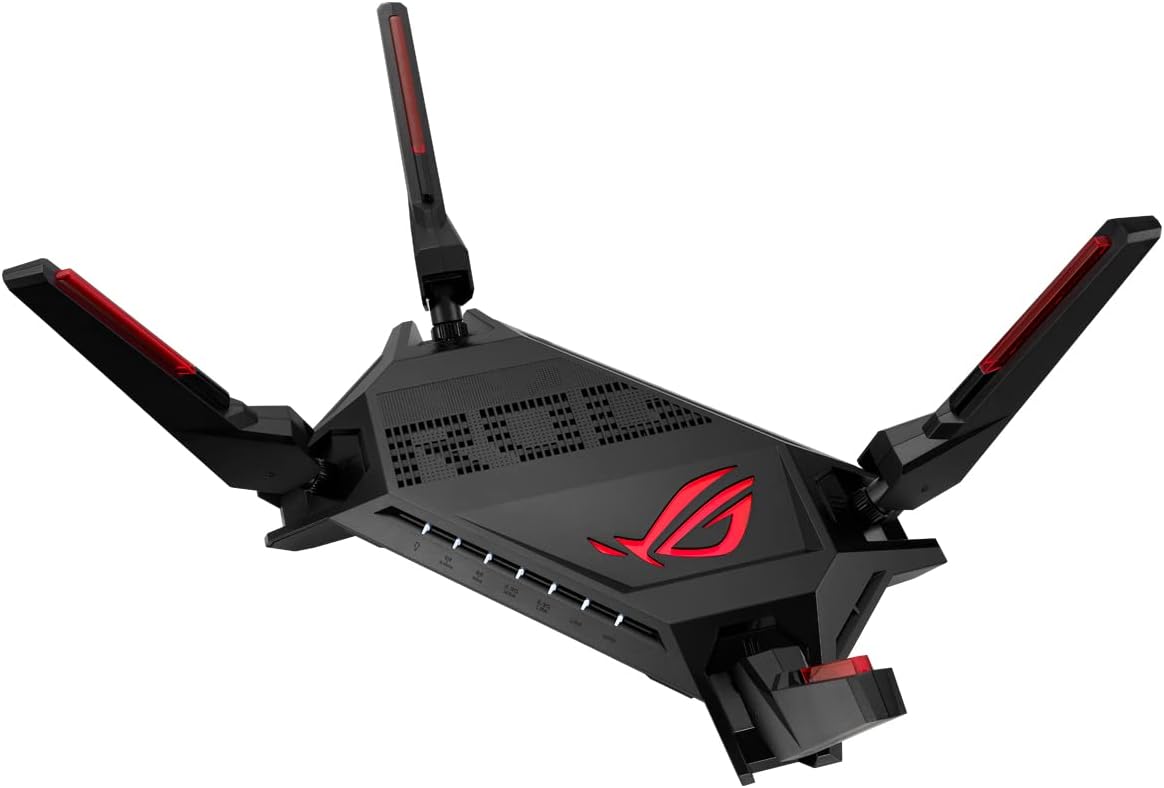 Asus ROG Rapture GT-AX6000 Router Gaming WiFi 6, Nero - immagine 1