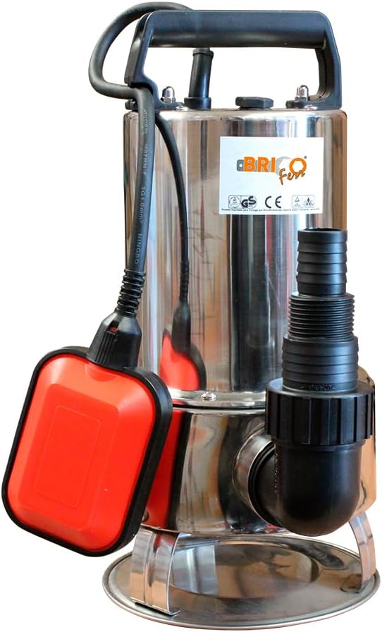 Bricoferr BFF1100D81A Pompa Sommergibile Acqua Sporca 1100W