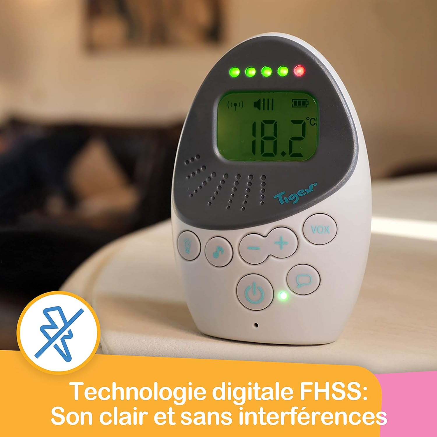 Tigex ecoute-bébé Easy Protect Plus - immagine 3