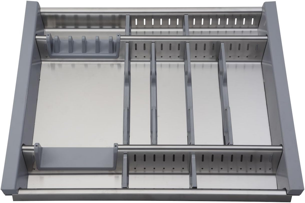 Elletipi R260/S C10 Porta Posate Auto Adattante da Cassetto Modulo, 60 cm
