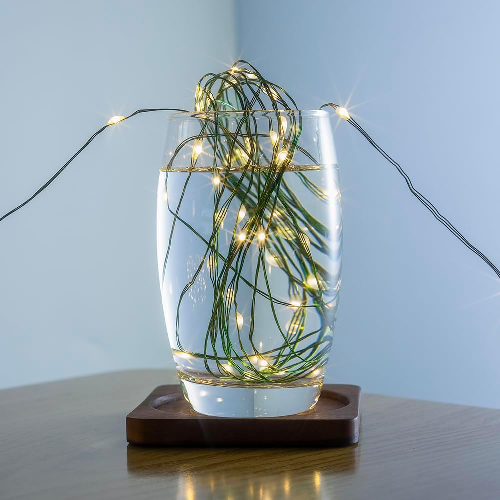 Zeluxdot Stringa Luci LED 120m 1200 LED, Rame Verde - immagine 2